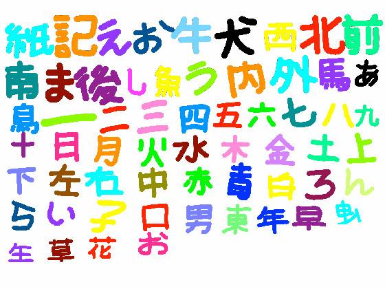 Japanese letters