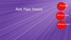 Rock, Paper, Scissors