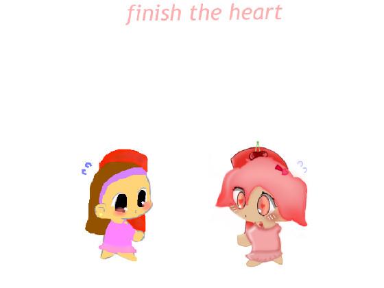 finish the heart!! 1