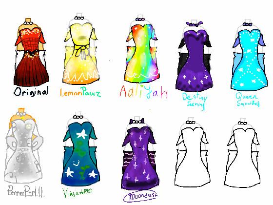 re:re:🏵design a dress🏵