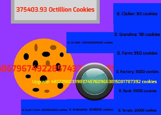 Cookie clicker cursed