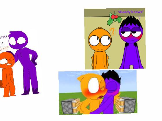 orange x purple 