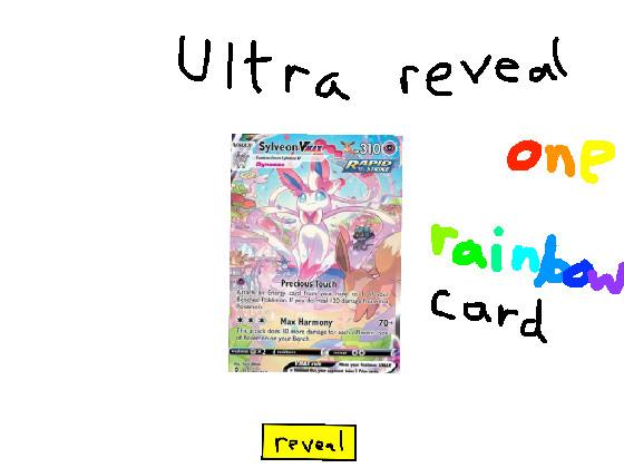 ultra Pokémon card reveal 1