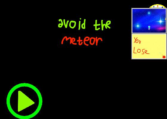 avoid the meteor 1