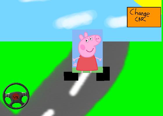 Peppa Pig race track 