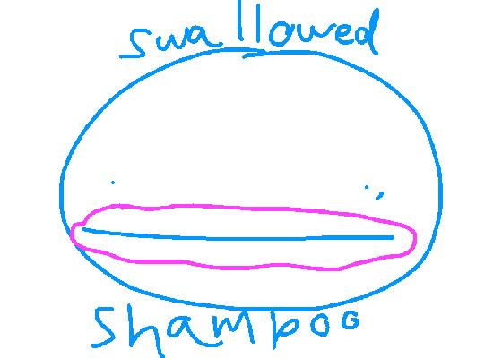 swallowed shampoo meme (idk who made this but i didnt)