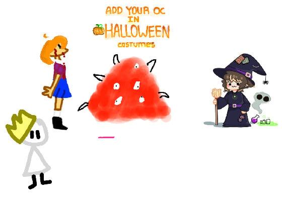 Add Your Oc (Halloween)  sorry im late 1