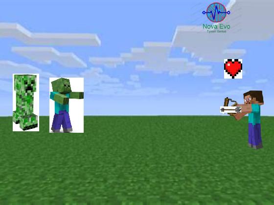 Minecraft shooter 1