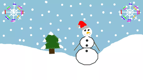 Joyful Snowman