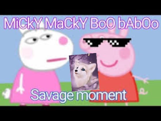 Peppa Pig Mickey Mackey Boo Ba Boo😁😁😁🦄 1 1 1
