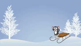 Cat Sledding