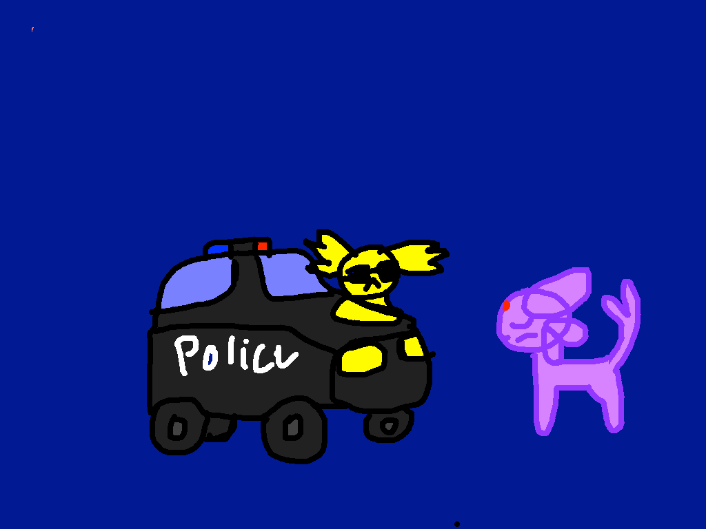 jolteon’s police car