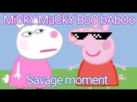 peppa pig micky macky boo baboo ORIGINAL 1 1