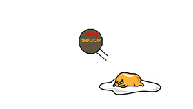 gudetama 1 soy sauce