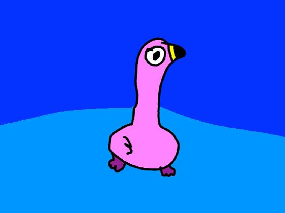 my pet flamingo