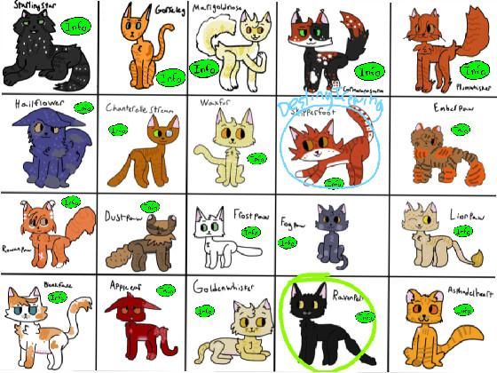 re:warrior cat adoptables 1