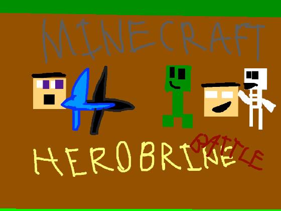 Minecraft Herobrine Battle