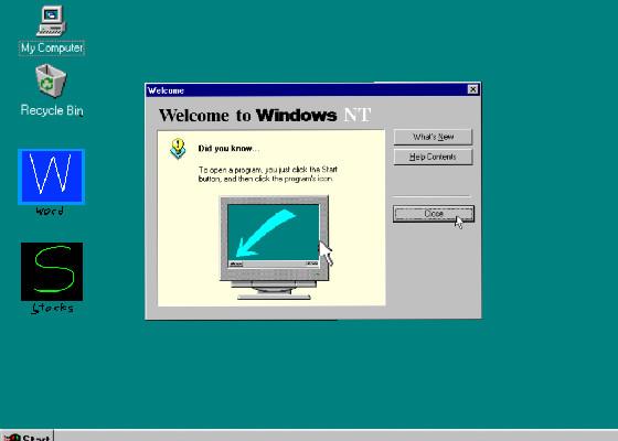 Windows NT workstation 4.0