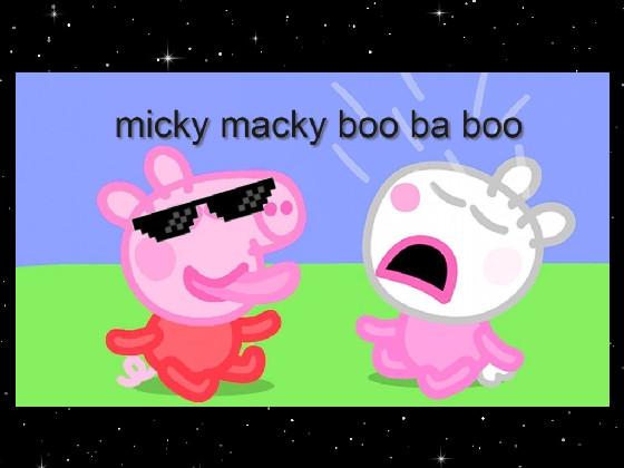 Peppa Pig Miki Maki Boo Ba Boo Song HILARIOUS  1 1 1