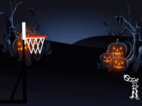 Halloween basketball