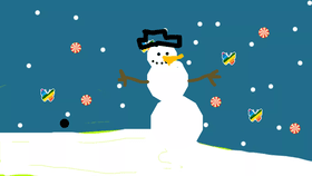 snowman animate