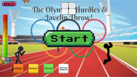 javelin throw and hurdles