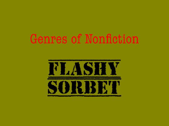 Genres of Nonfiction