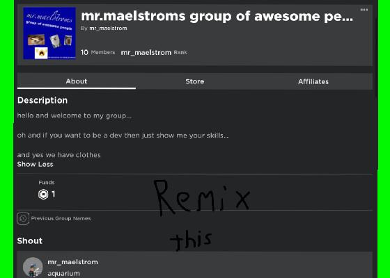 some roblox group