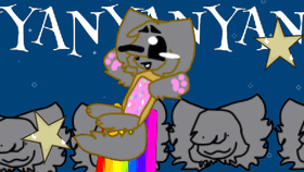 Nyan Cat meme (8-Bit)