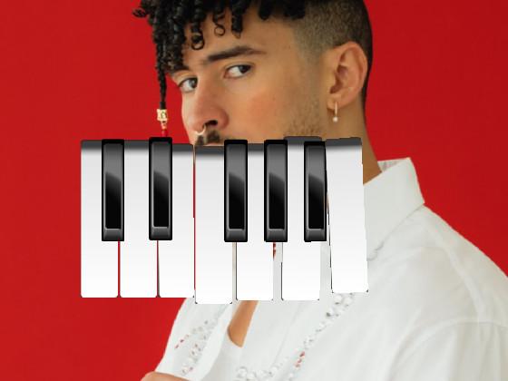 Bad bunny piano