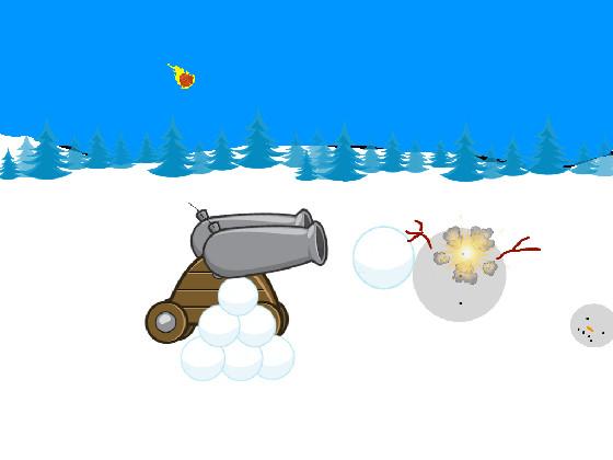 Snow ball cannon 1