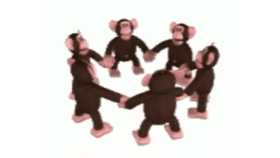 Happy Monkey Circle