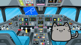 cat in space