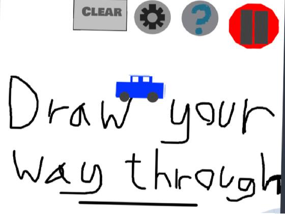 Draw your way through!