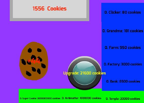 Cookie Clicker by kate