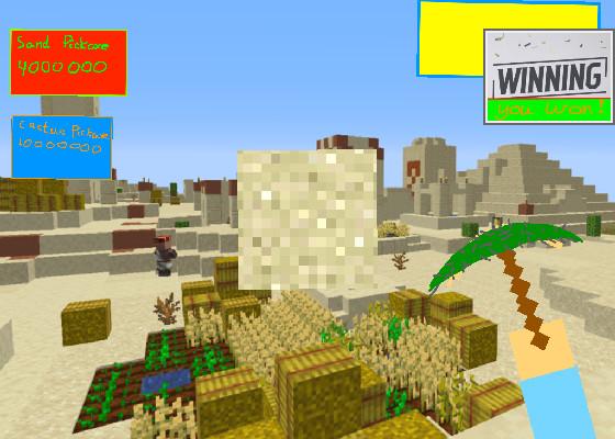 minecraft clicker (desert!!!)