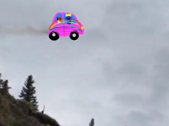 rainbow car  1