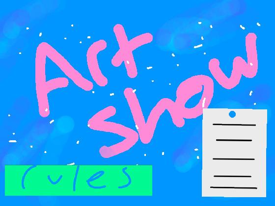 Art show sign up