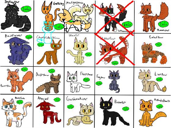 warrior cat adoptables 1 2