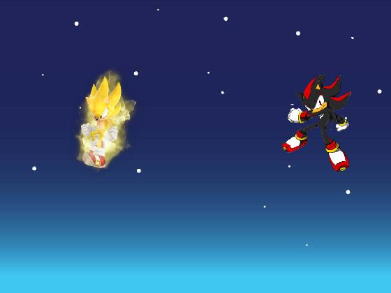 super sonic vs shadow 1