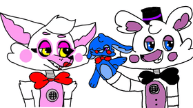 Funtime foxy and funtime freddy