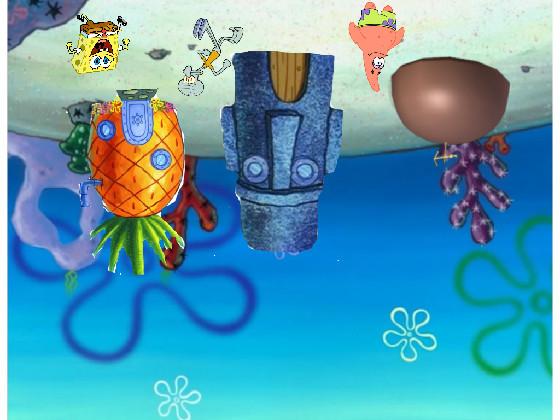 SpongeBob but it’s upside down