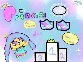 Princess Art Contest!