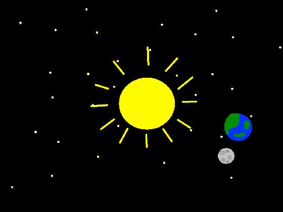 Earth spins around the sun