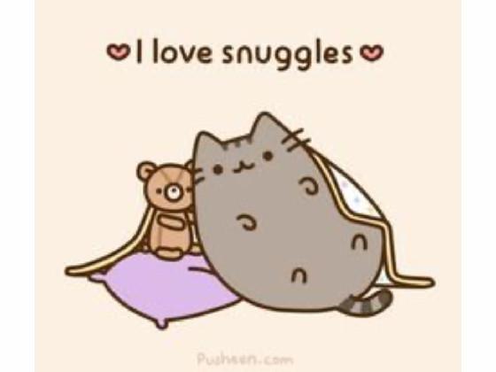 i love snuggles