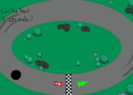 Racing game with joystick 1