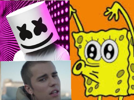 marshmello justin sponge