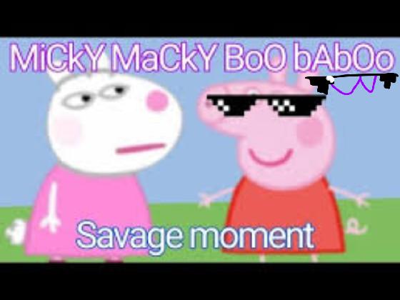 Peppa Pig Miki Maki Boo Ba Boo Song HILARIOUS  1 1 1 1 1 1