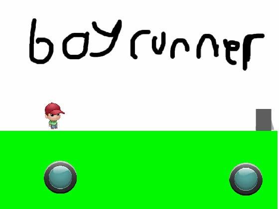 Boy runner