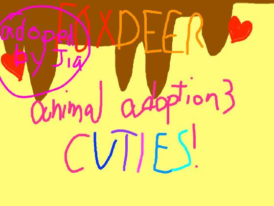 Animal adoption 3 cuties 1